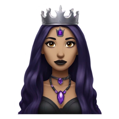 raven queen from mattel ever after high sticker