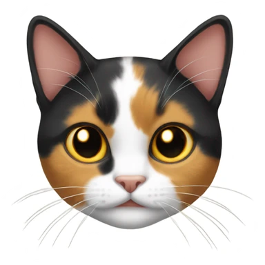 Calico cat sticker