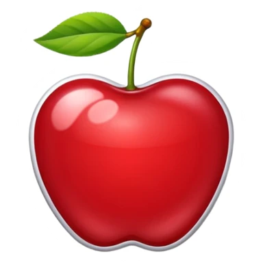 stiker de estudio guinda sticker