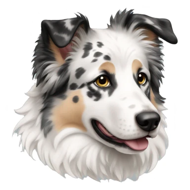 Double Merle  sticker