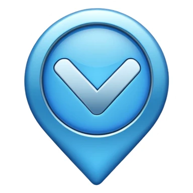 Centang biru verifikasi sticker