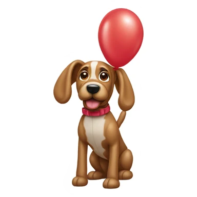 Balloon dog sticker