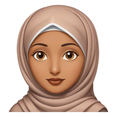 Fat Indian with hijab sticker