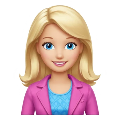 barbie girl different sticker