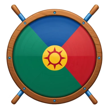 Drapeau gitan sticker