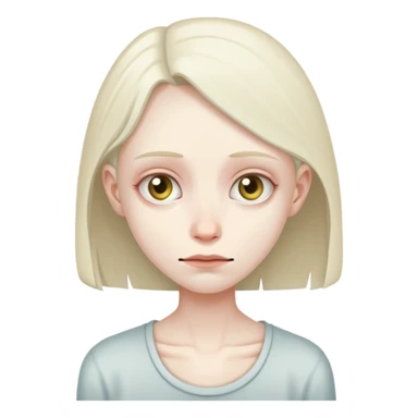 girl with an eating disorder sticker