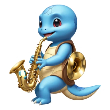 squirtle SAX sticker