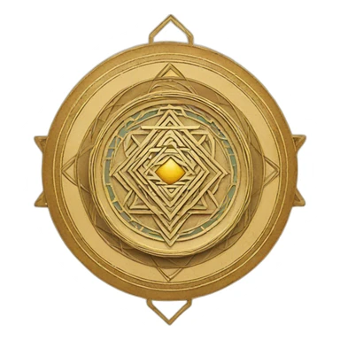 Sri yantra sticker