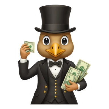The Millionaire Dodo sticker