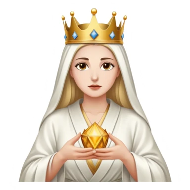 The high priestess Tarot card sticker