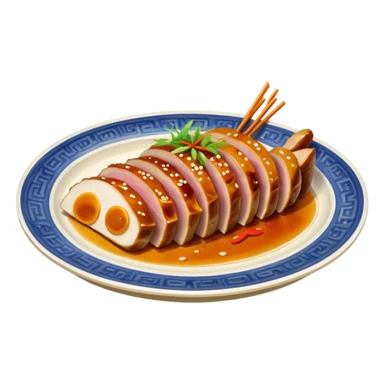 comida japonesa pato sin chef sticker