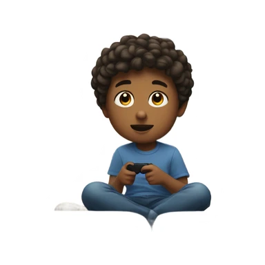 cute kid watching apple tv+ on a big tv screen need to see the screen sticker