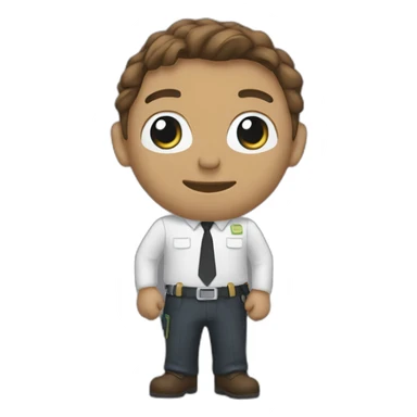 elon must working at Qonto sticker