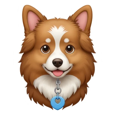 Dog check mark sticker