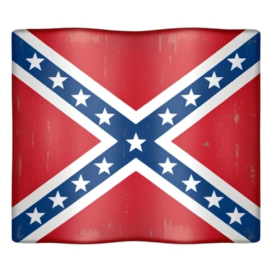 Confederate flag  sticker