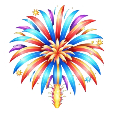 fireworks sticker