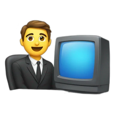 smm manager computer sticker