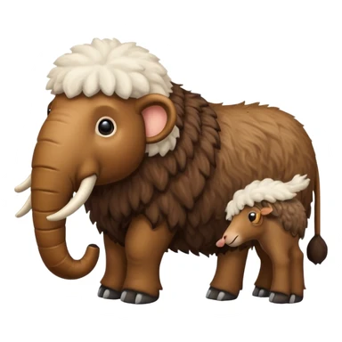 🐑+🦣 sticker