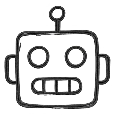 Arnold, AI, robot emoji sticker