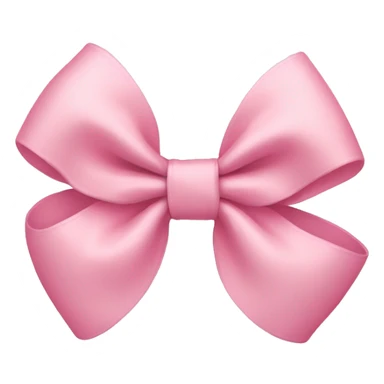 Pastel pink bow sticker