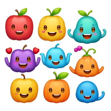 Omnom license caracters sticker