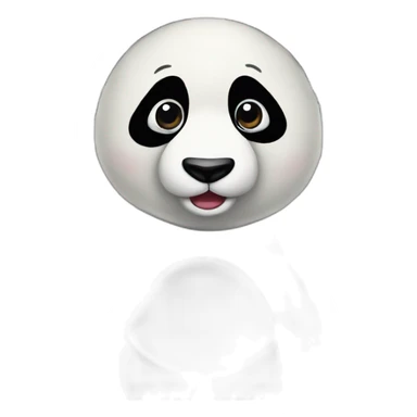 panda in the subway sticker