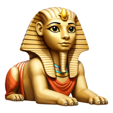 egypt sfenks sticker