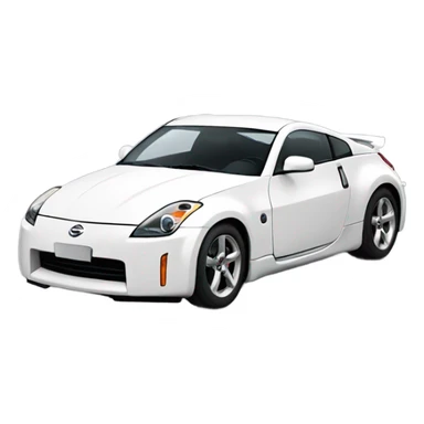 a nissan 350z  sticker