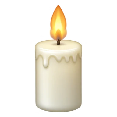 Candle cute sticker