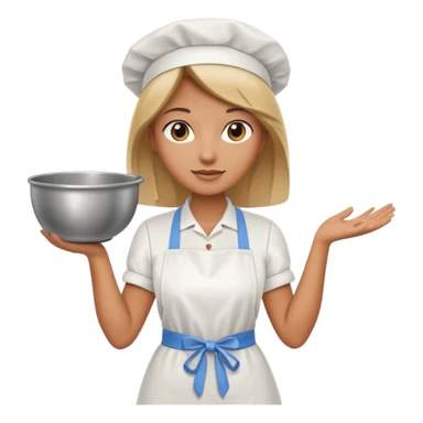 kitchen woman sticker