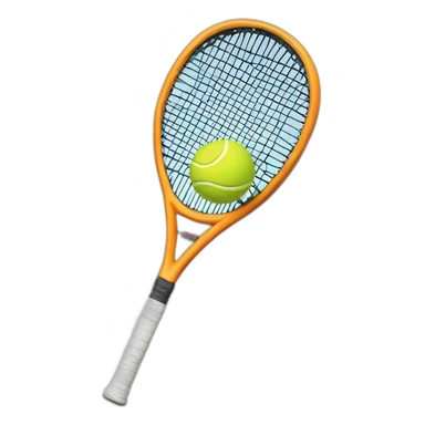 Tennis raquette sticker