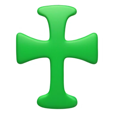 green plus sticker