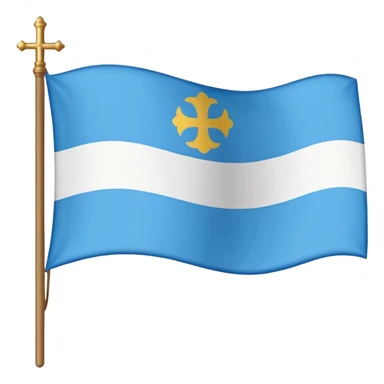 Hazme la bandera de Galicia (España) sticker