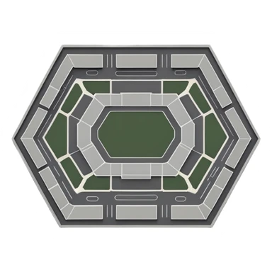 Pentagon building sticker