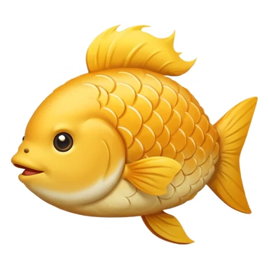 delicous fish-shaped bun like simple emoji for using app with cute bun and 측면에서 바라보는 붕어빵 이미지 sticker