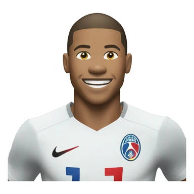 mbappe qui celebre sticker