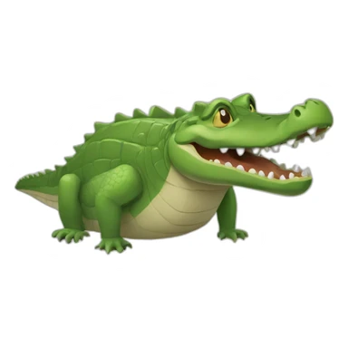 Crocodile conduit sticker
