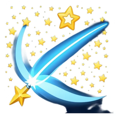 la estralla fugaz de disney sticker