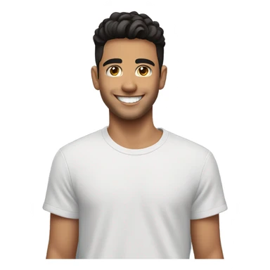 Younes from TikTok smile sticker