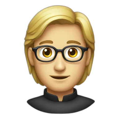 young steve jobs sticker