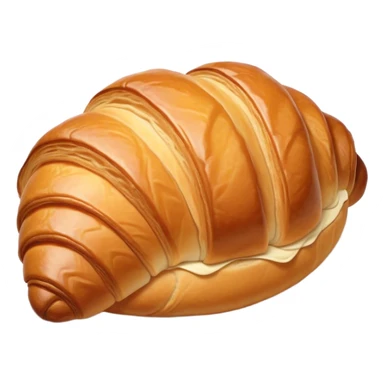 Cinematic Realistic Croissant sticker