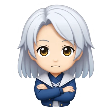 obra maestra,estilo anime,chibi,logo ilustracion sticker