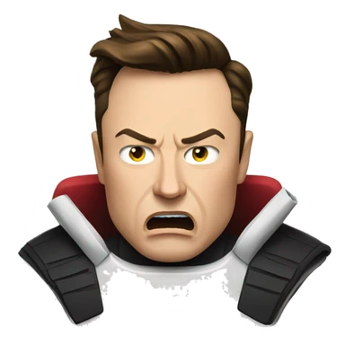 elon musk angry sticker