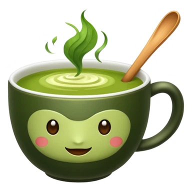 matcha tea sticker