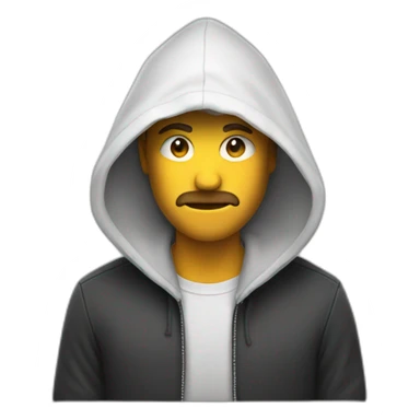 man-behind-laptop-close-head-hood sticker