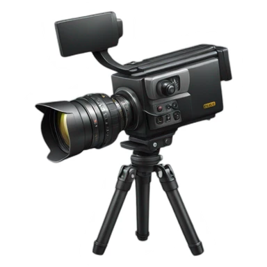 movie camera sticker