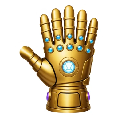 Infinity gauntlet sticker