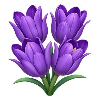 Heart Shaped Hyacinth sticker
