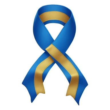 blue ribbon emoji  sticker
