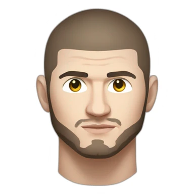 khabib nurmagomedov mma fighter sticker